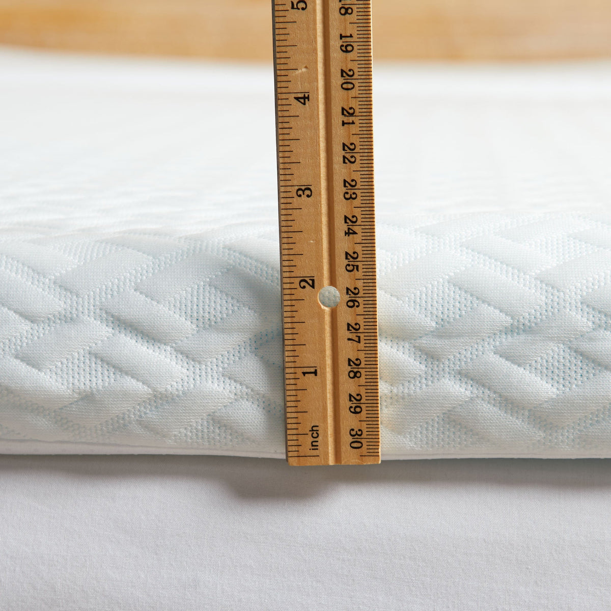Great Bay Home 2 inch gel memory foam mattress topper, view 5