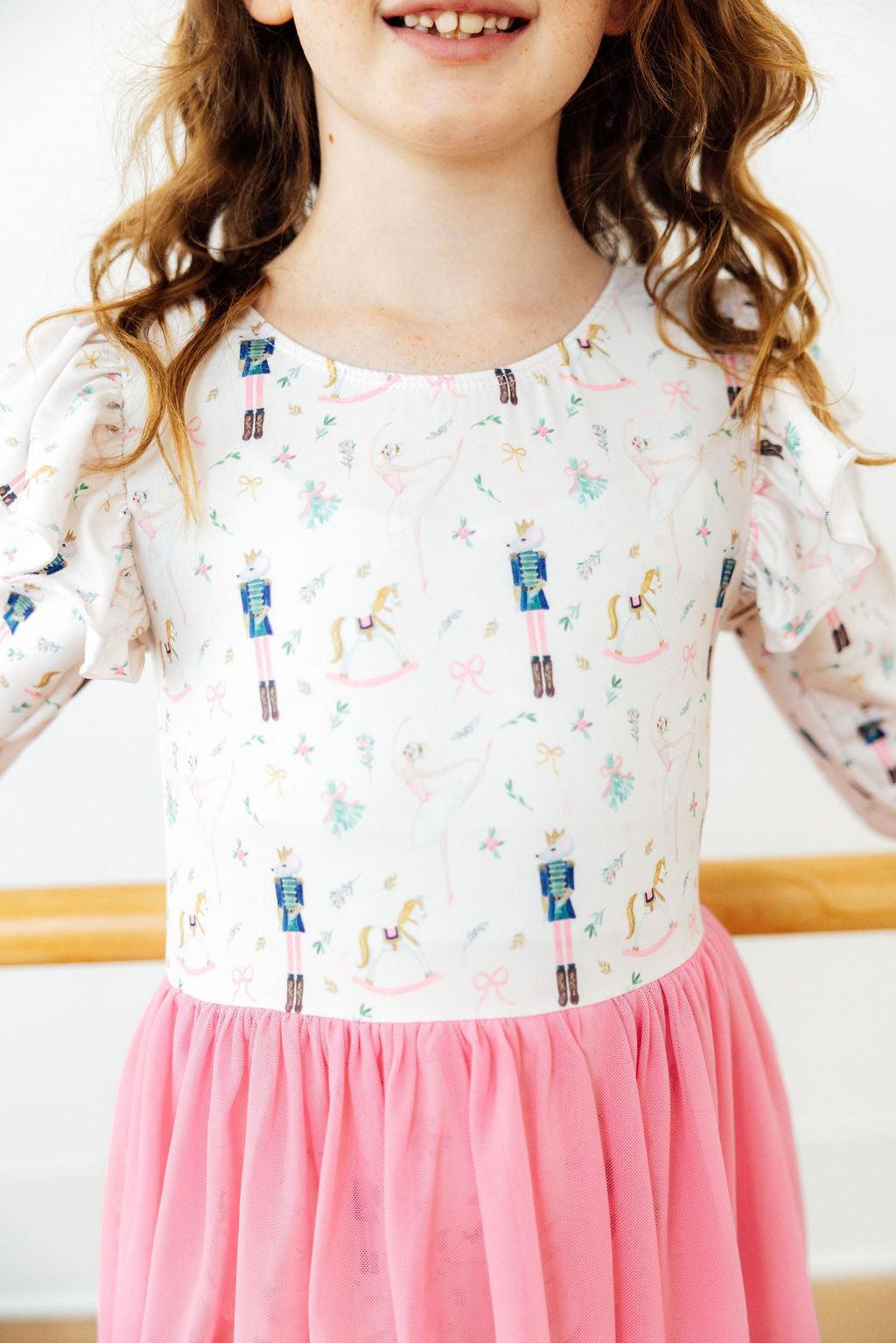 Twirl into Christmas L/S Twirl LeotardTwirl Leotard L/S - Mesh SkirtTorqelo.com