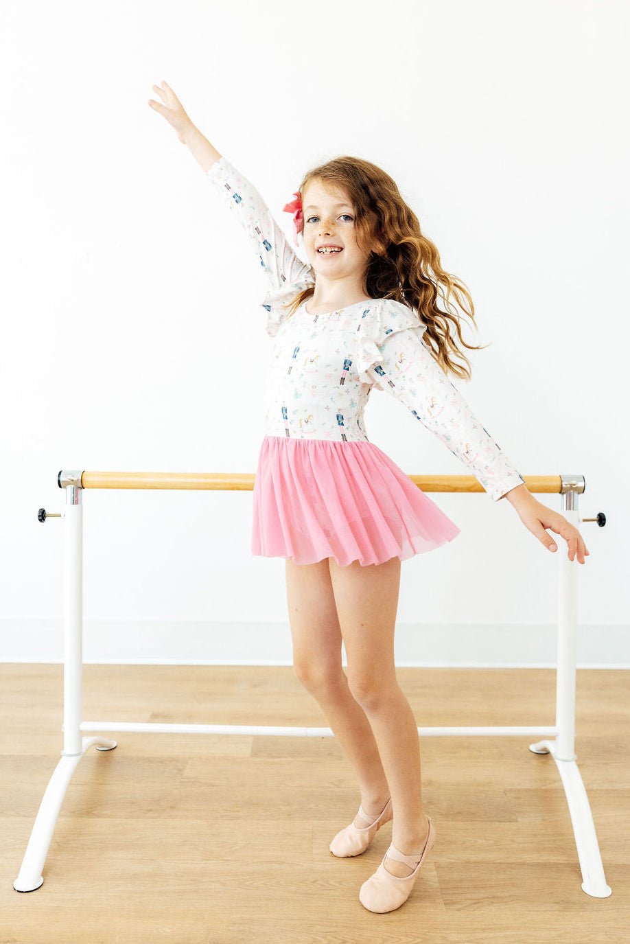 Twirl into Christmas L/S Twirl LeotardTwirl Leotard L/S - Mesh SkirtTorqelo.com
