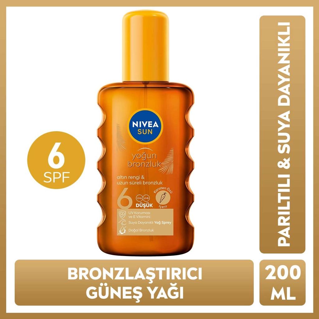 Nivea Sun Bronzing Body Oil for Deep Tan 200 ml by Beauty Care Bag