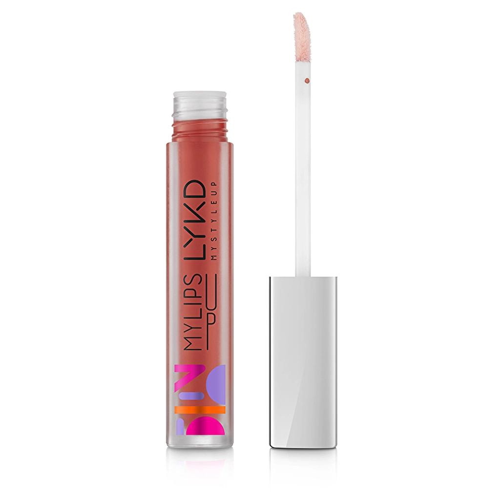 LYKD Liquid Matte Lipstick Matte Finish 522 Rose Kiss by Beauty Care Bag