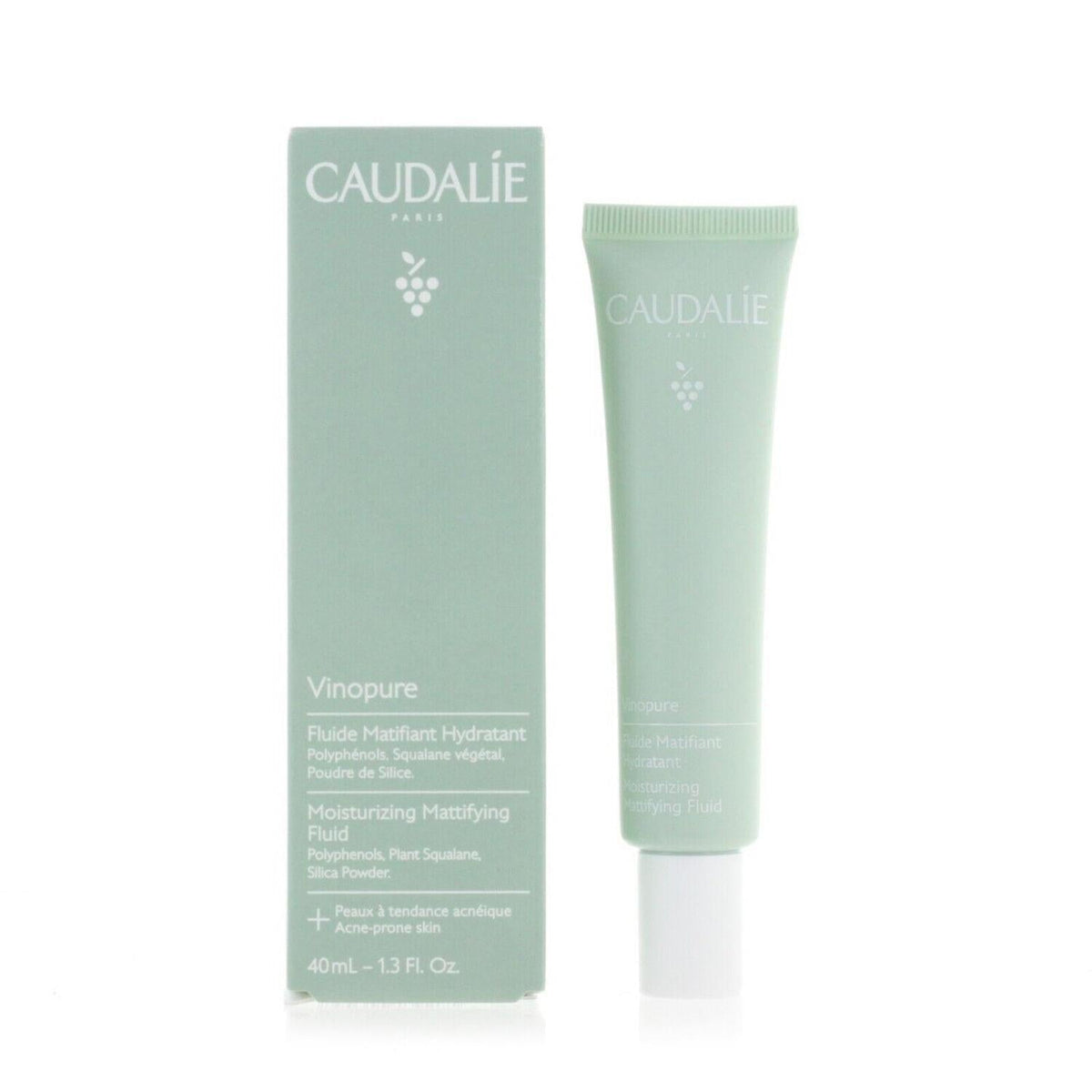 Caudalie Vinopure mattifying fluid for oily skin, 1.35 fl oz