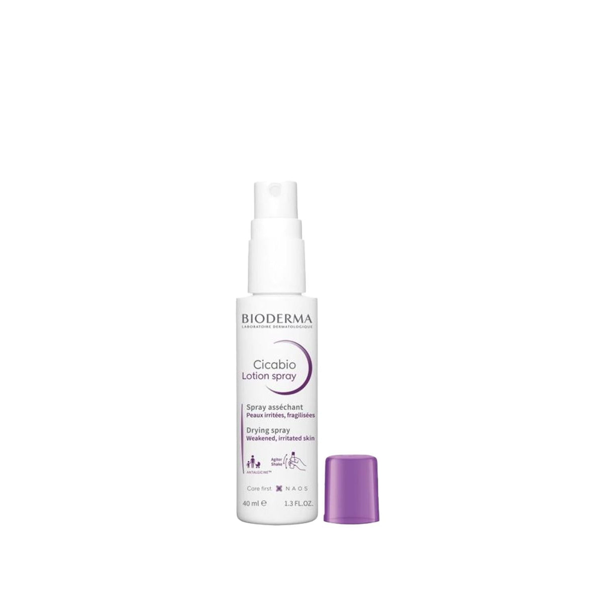 Bioderma Cicabio Soothing Spray for Sensitive Skin - 40ml, Calming Irritated Skin by Beauty Care Bag