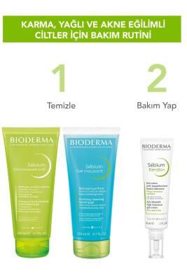 Bioderma Sebium Foaming Gel Active: Oil Control & Acne Defense - Gentle, Hypoallergenic Face Wash for Oily & Acne-Prone Skin (6.76 fl oz) by Beauty Care Bag