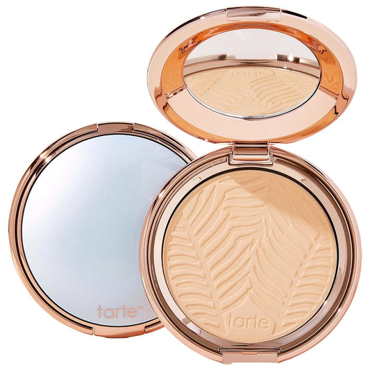 Glossier Amazonian Clay Blurring Powder Foundation - Matte Finish, Vegan, Cruelty-Free Makeup by Beauty Care Bag