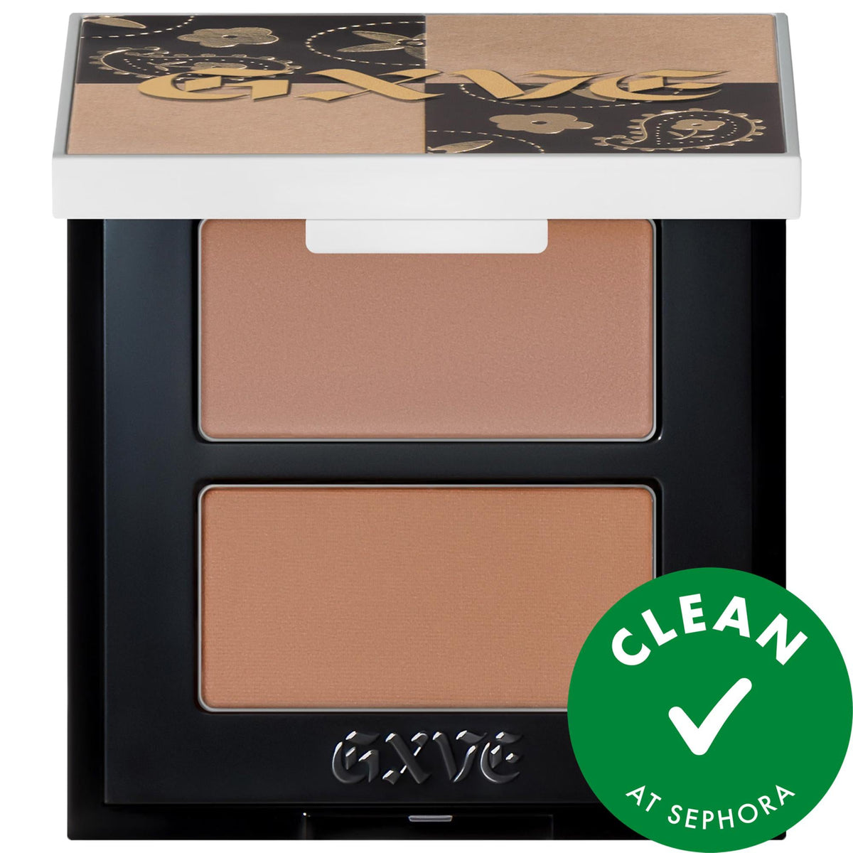 Pick It Up Cream Contour & Talc-Free Powder Bronzer Duo - Natural Sculpting, Moisturizing Makeup by Beauty Care Bag