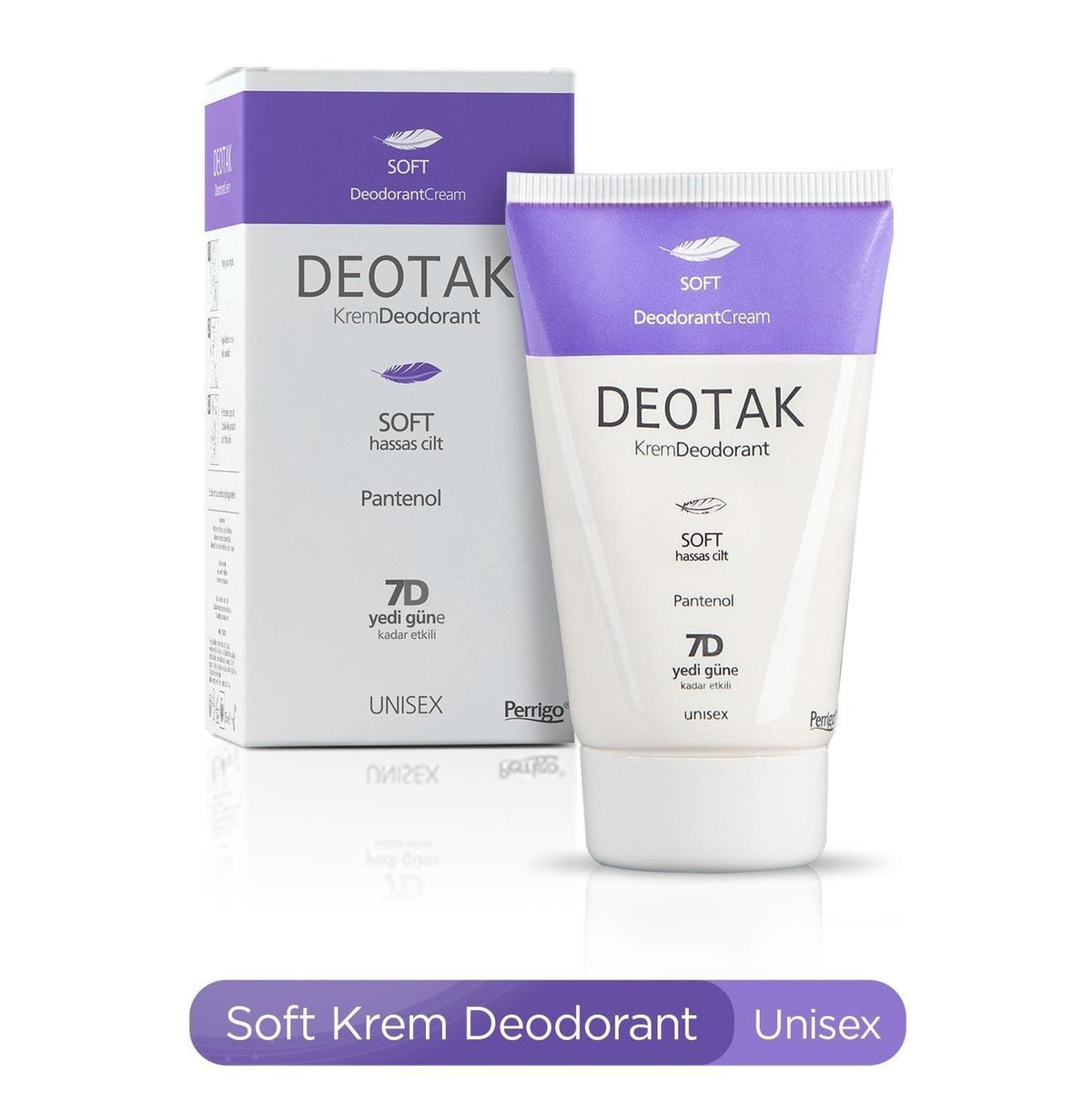 Deotak Sensitive Skin Deodorant Cream - Long Lasting Odor Protection, Gentle Formula by Beauty Care Bag