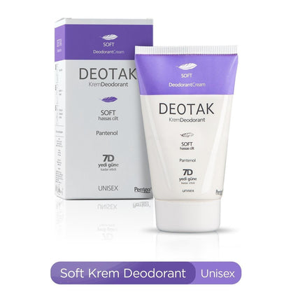 Deotak Sensitive Skin Deodorant Cream - Long Lasting Odor Protection, Gentle Formula by Beauty Care Bag