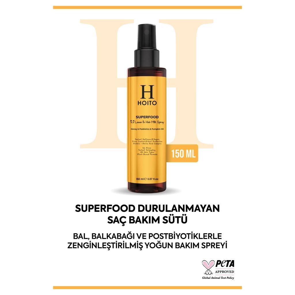 Hoito Superfood Honey & Pumpkin Seed Hair Milk 150 ml by Beauty Care Bag