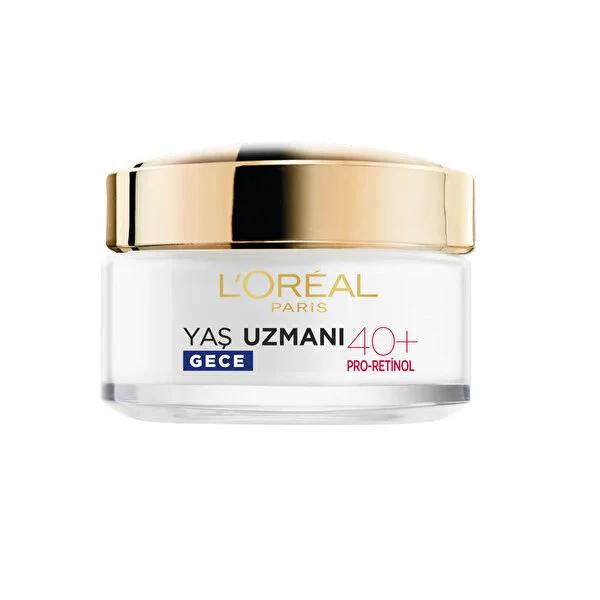 L'Oréal Paris anti-wrinkle night cream for women 40 plus