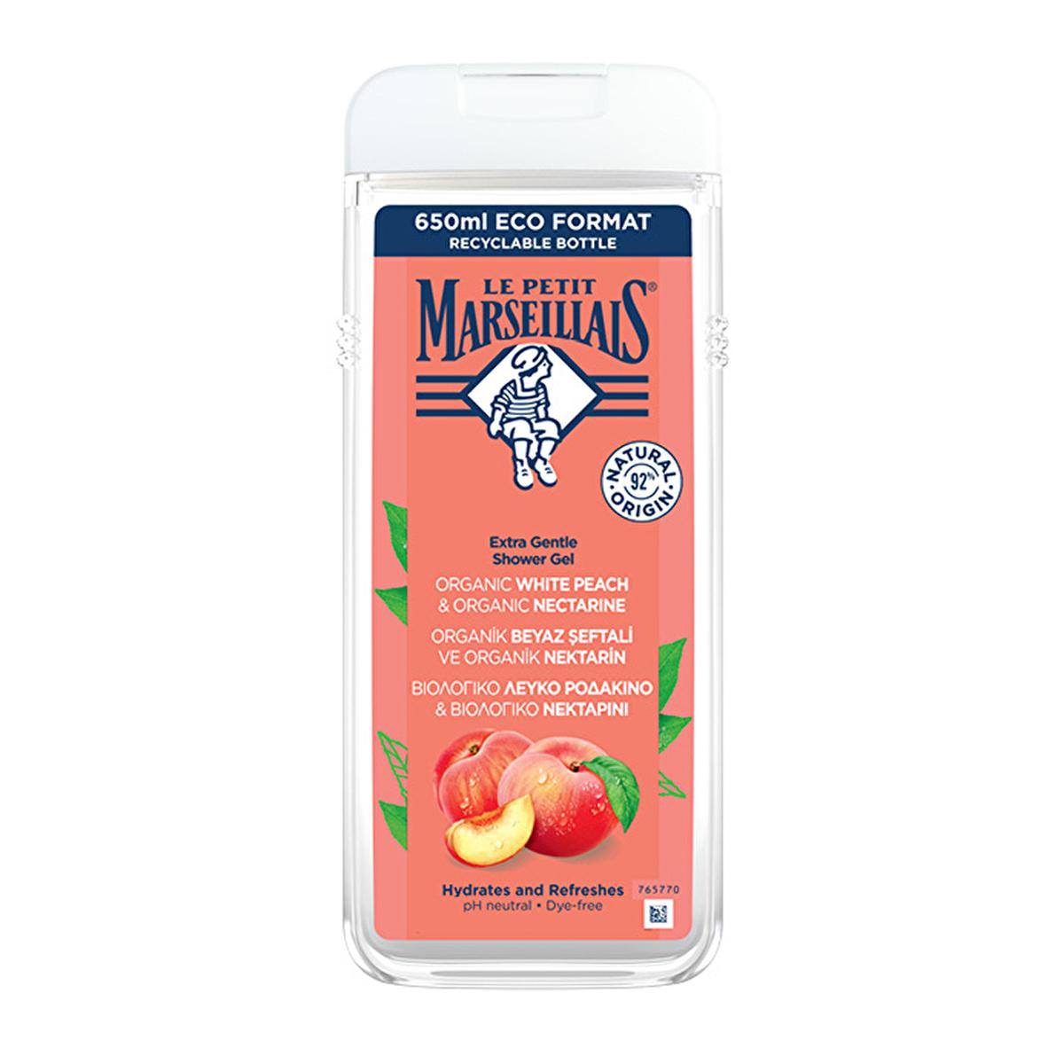 Le Petit Marseillais white peach and nectarine shower gel