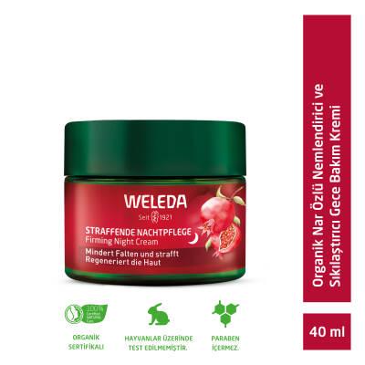Weleda Organic Pomegranate Night Cream - Anti-Aging Moisturizer for Dry Skin, 1.35 fl oz by Beauty Care Bag