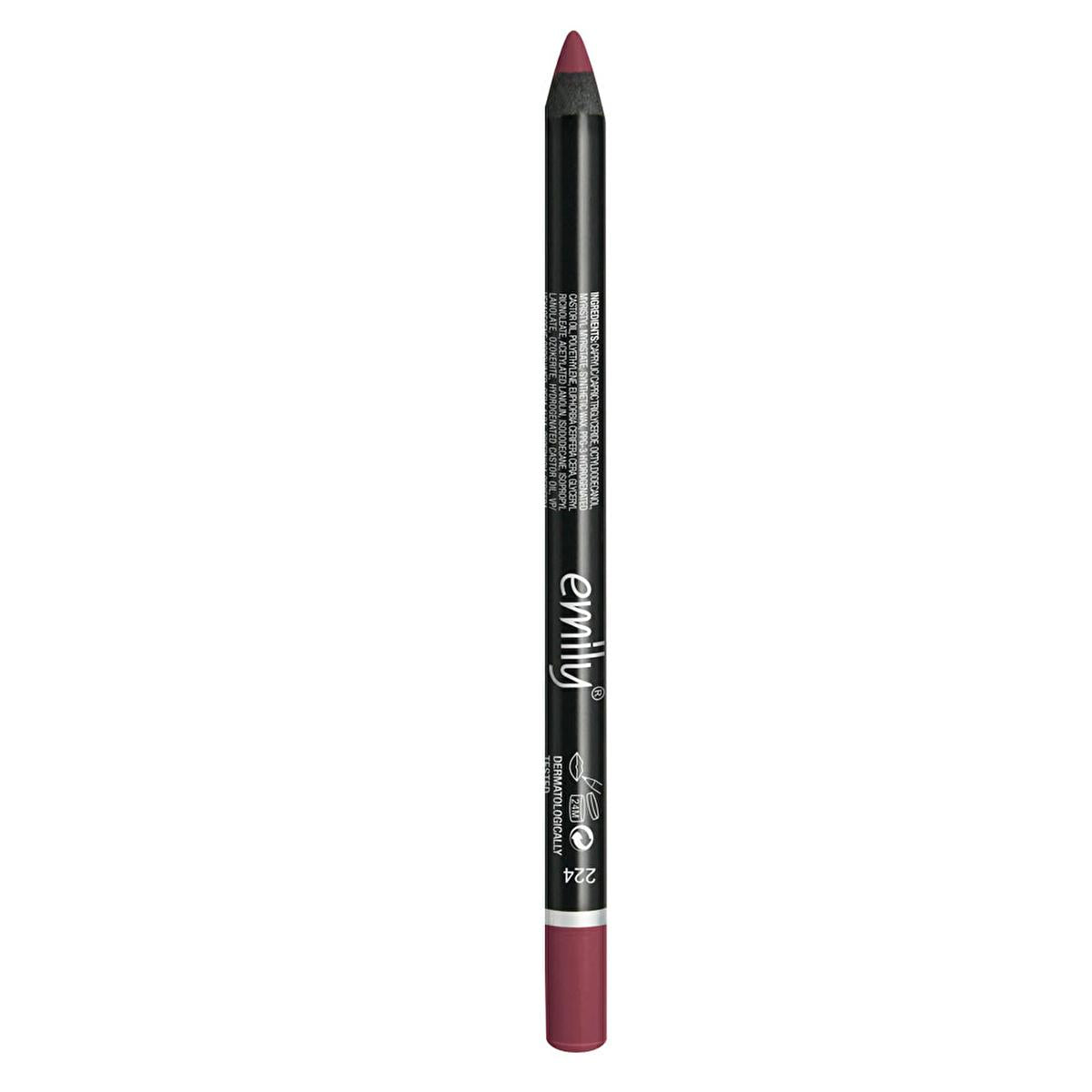 Emily long-lasting lip pencil for precise lip color