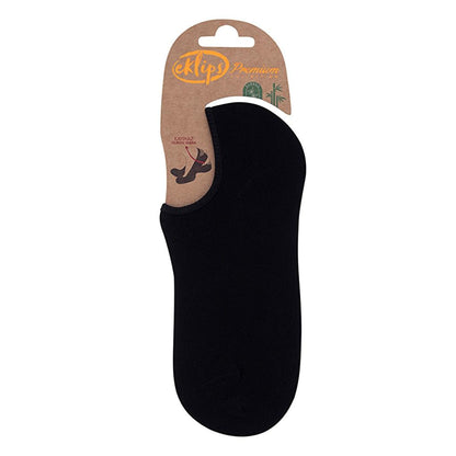 Eklips Single Bamboo Sneaker Socks in Black by Beauty Care Bag