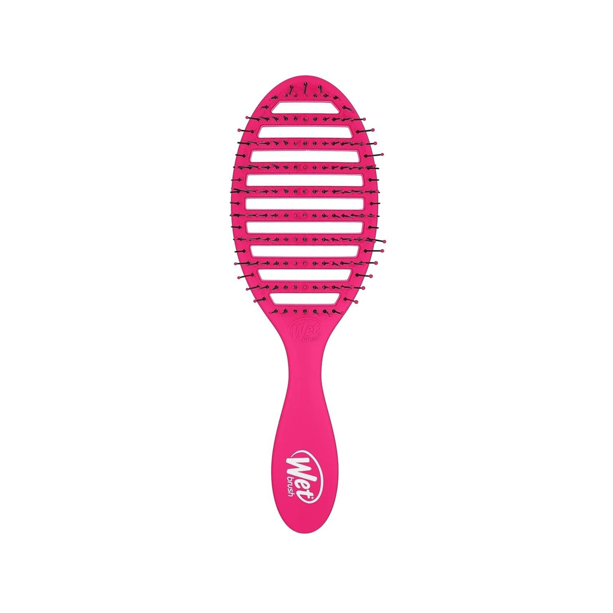 Wet Brush Speed Dry Pink Hair Brush - Detangling & Drying Made Easy by Beauty Care Bag