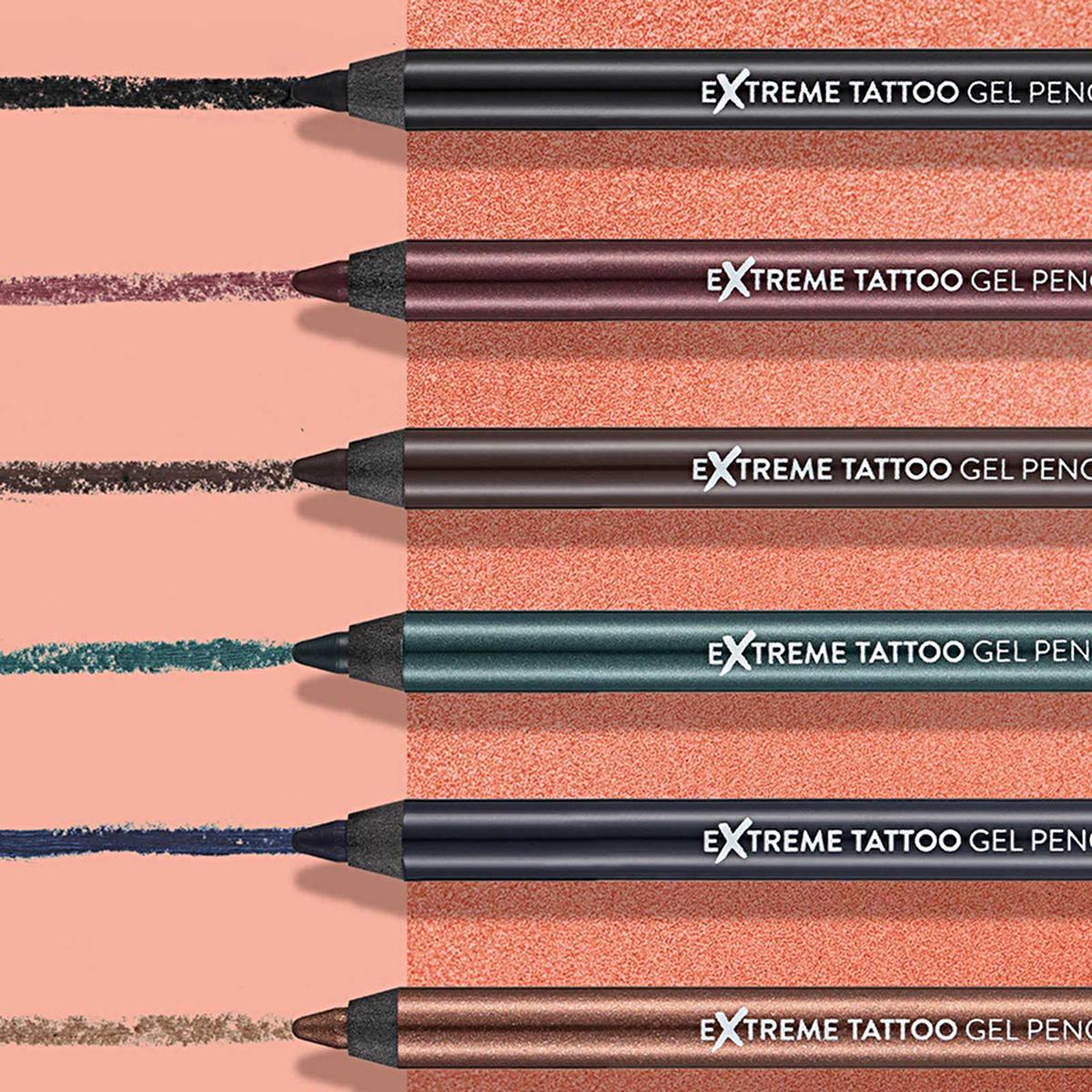 Flormar Extreme Tattoo Waterproof Gel Eyeliner - Long-Lasting, Smudge-Proof Eye Makeup by Beauty Care Bag