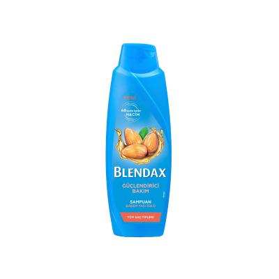 Blendax Almond Oil Shampoo for All Hair Types - 16.91 fl oz, Nourishing and Strengthening by Beauty Care Bag