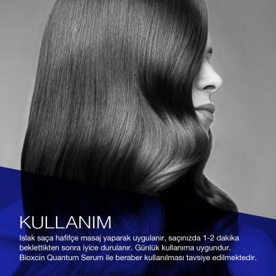 Bioxcin Quantum Shampoo for Dry-Normal Hair - Nourishing, Moisturizing, Argan Oil & Keratin Enriched by Beauty Care Bag