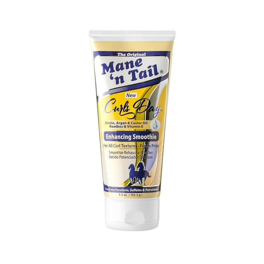 Mane 'n Tail Curls Day Enhancing Smoothie Anti-Frizz Moisturizing Hair Cream for Curly Hair - 184g by Beauty Care Bag