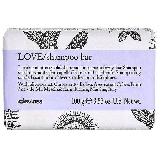 LOVE Smoothing Shampoo Bar for Frizzy Hair - Sulfate-Free, Vegan, Eco-Friendly by Beauty Care Bag