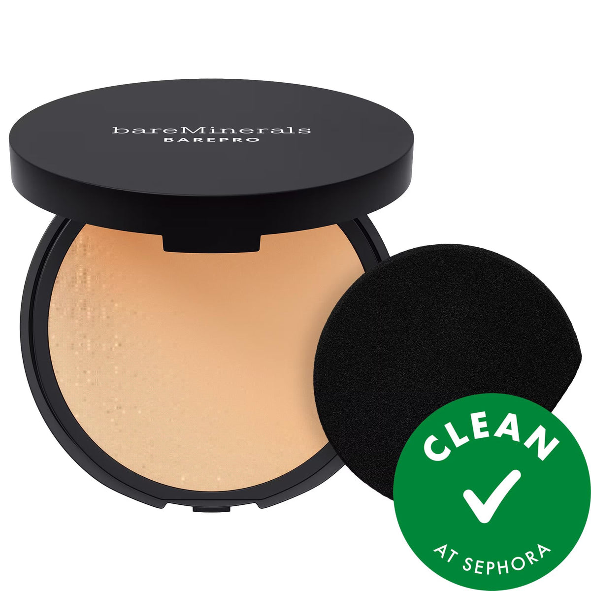 BAREPRO® Talc-Free Pressed Powder Foundation - 24HR Matte Finish, Vegan & Cruelty-Free by Beauty Care Bag