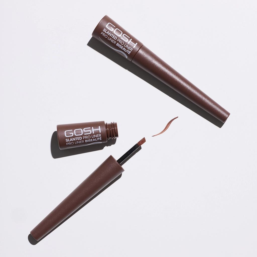 Gosh Slanted Pro Eyeliner Matte Brown 003 - Precise Definition by Beauty Care Bag
