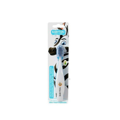 Babyton Bio Soft Zebra Toothbrush for Kids 1 Count by Beauty Care Bag