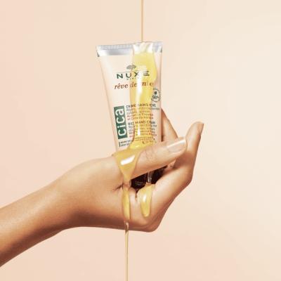 Nuxe Reve De Miel: Intensive Honey Hand Cream for Dry, Damaged Skin | Repairing & Moisturizing with Centella Asiatica by Beauty Care Bag