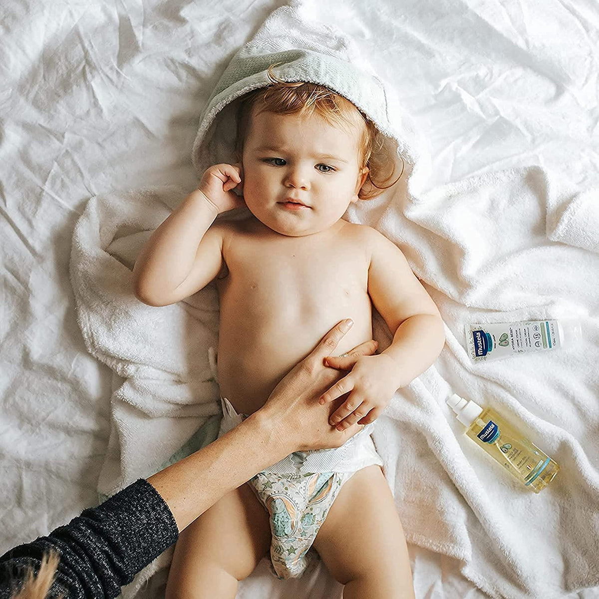 Mustela baby massage oil, 100ml