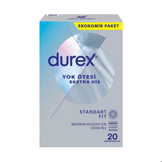 Durex Invisible Extra Sensitive Condoms 20-Pack by Beauty Care Bag