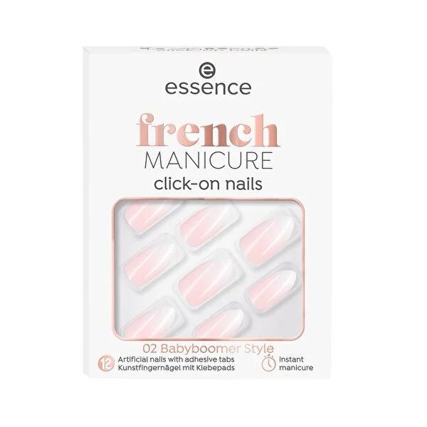 Essence reusable French manicure false nails