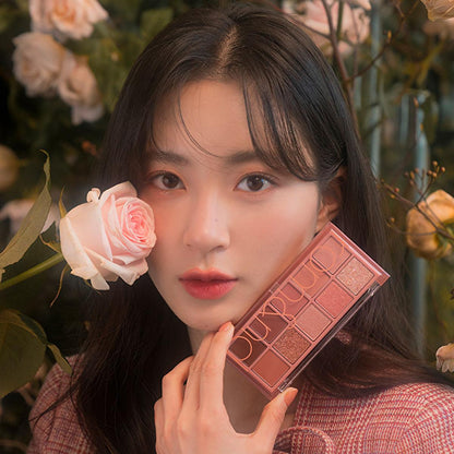 rom&nd Dreamy Lilac Garden Eyeshadow Palette: Create Stunning Eye Looks with Matte & Shimmer Shades, High Pigment Korean Eye Makeup by Beauty Care Bag