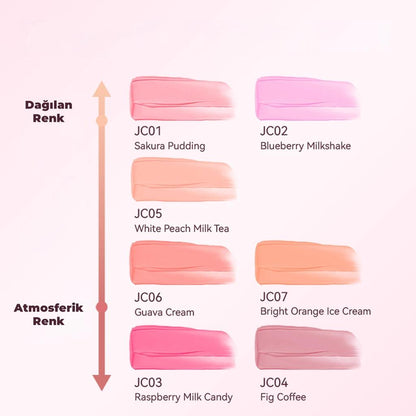 AZTK Liquid Blush Jelly Effect JC04 Fig Coffee by Beauty Care Bag