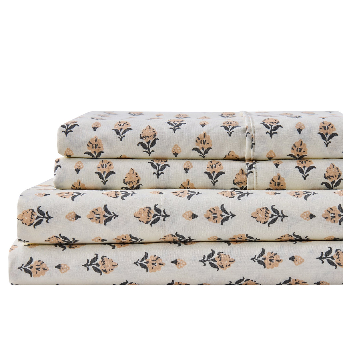 Watercolor Floral Sheet Set - Delia Collection by Great Bay Home