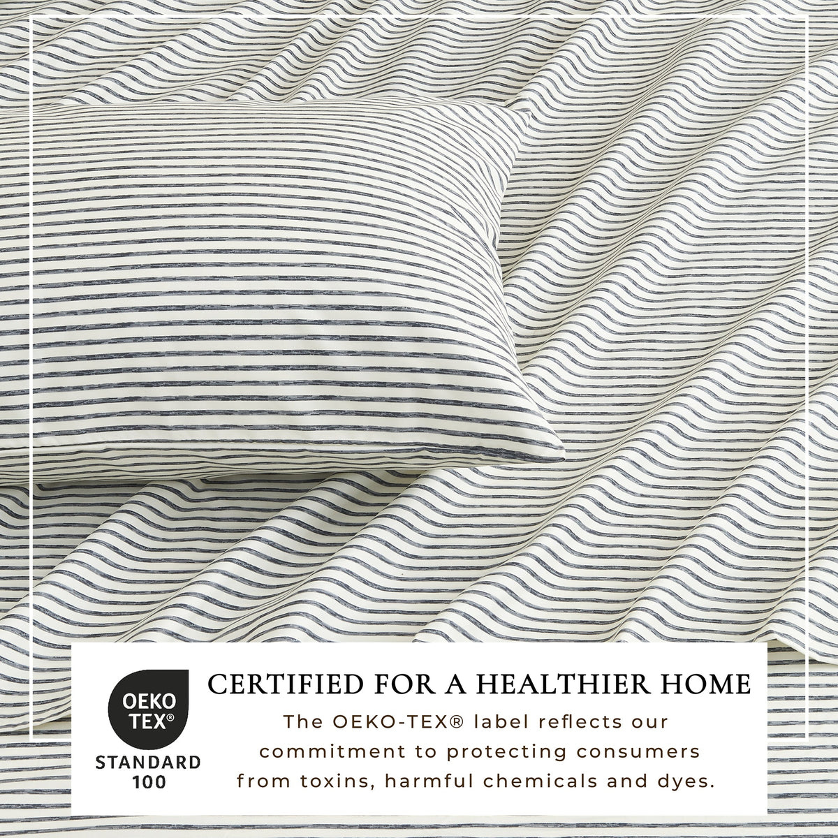 Striped Sheet Set - Evette Collection by Great Bay Home