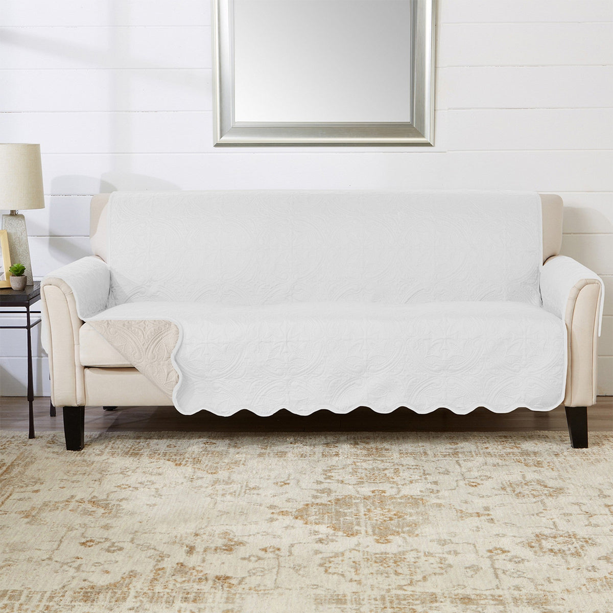 Medallion Solid Furniture Protector - Elenor Collection by Great Bay Home