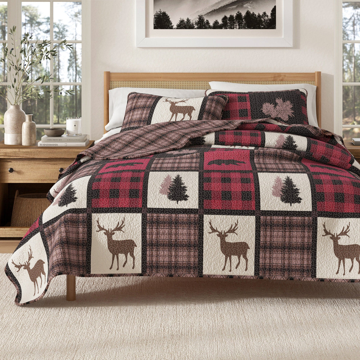 Lodge Quilt - Stonehurst Collection by Great Bay Home