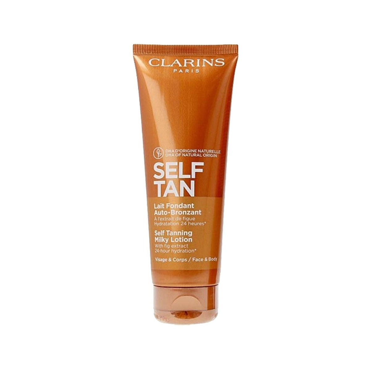 Clarins Self Tanning Milky Lotion for Face & Body 125 ml by Beauty Care Bag