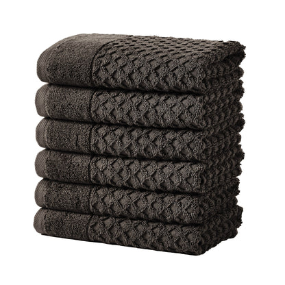 Cotton Diamond Waffle Weave Bath Towel Set - Grayson Collection by Great Bay Home