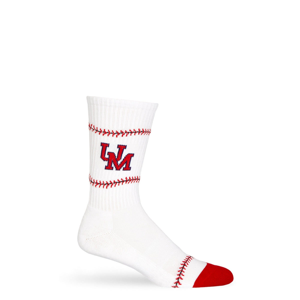 UM Baseball Casual Crew SocksLicensed College SocksTorqelo.com