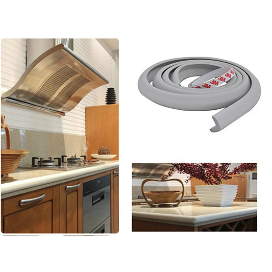 Miny Baby gray rubber corner and edge protector, 2 meters