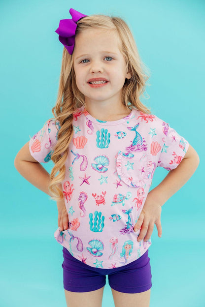 Under the Sea Ruffle Pocket TeeRuffle Pocket TeeTorqelo.com