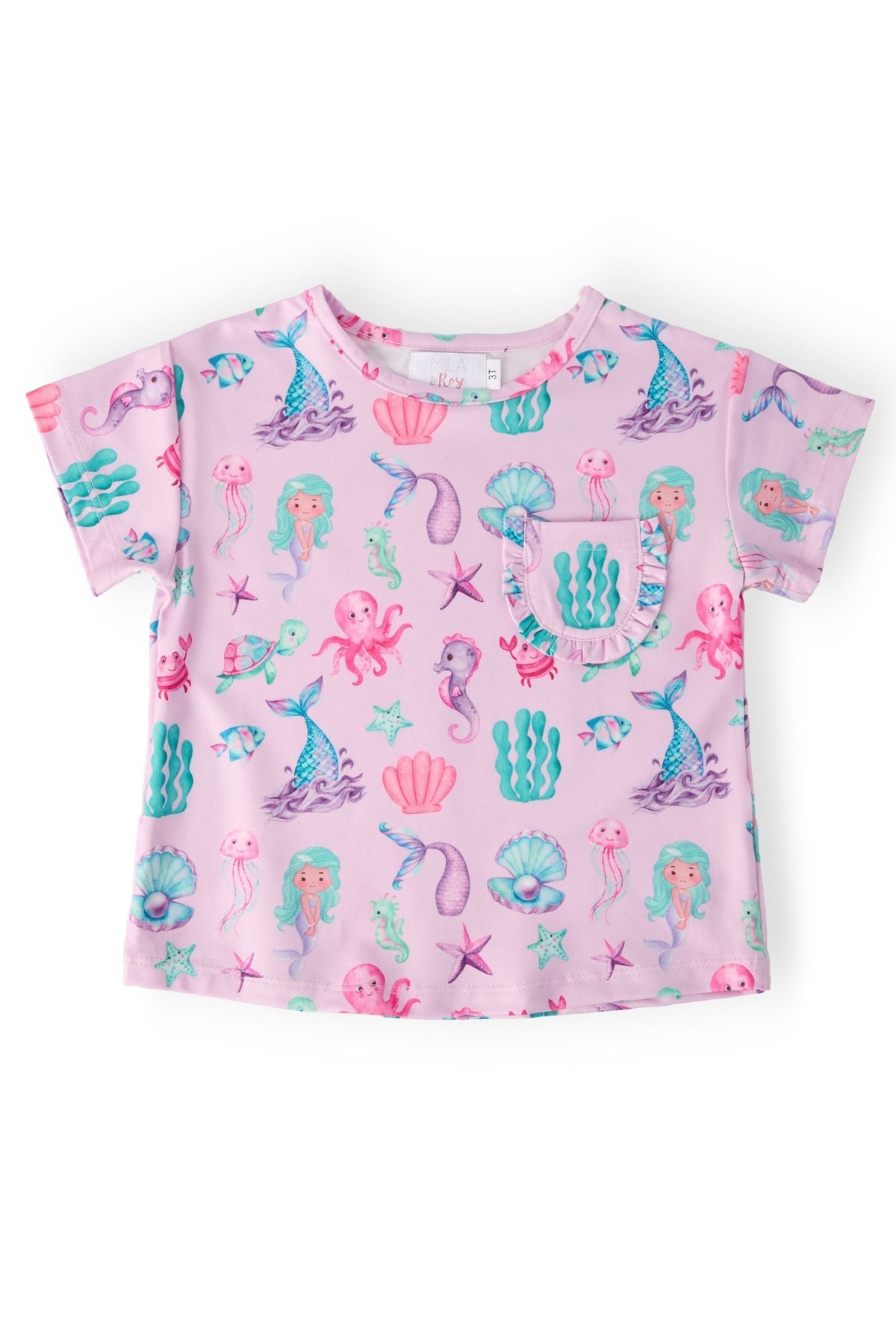 Under the Sea Ruffle Pocket TeeRuffle Pocket TeeTorqelo.com