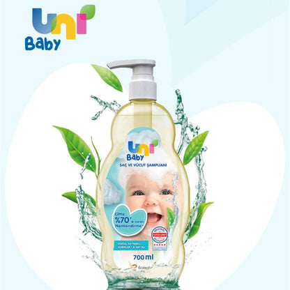 Uni Baby Tear-Free Gentle Shampoo for Sensitive Scalp 700mlHair CareTorqelo.com