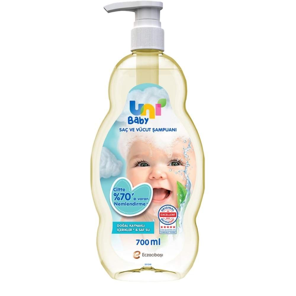 Uni Baby Tear-Free Gentle Shampoo for Sensitive Scalp 700mlHair CareTorqelo.com
