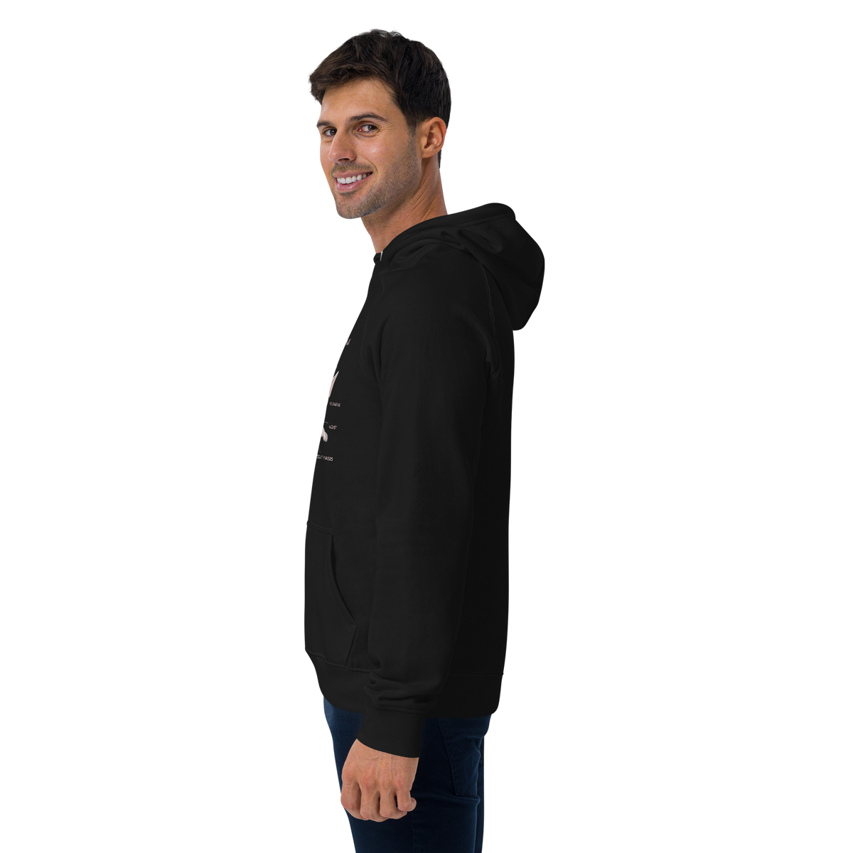 "ANATOMY OF A SPHYNX" UNISEX ECO HOODIE by ReNewedPet