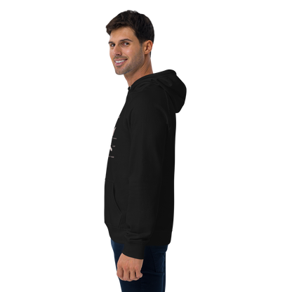 "ANATOMY OF A SPHYNX" UNISEX ECO HOODIE by ReNewedPet
