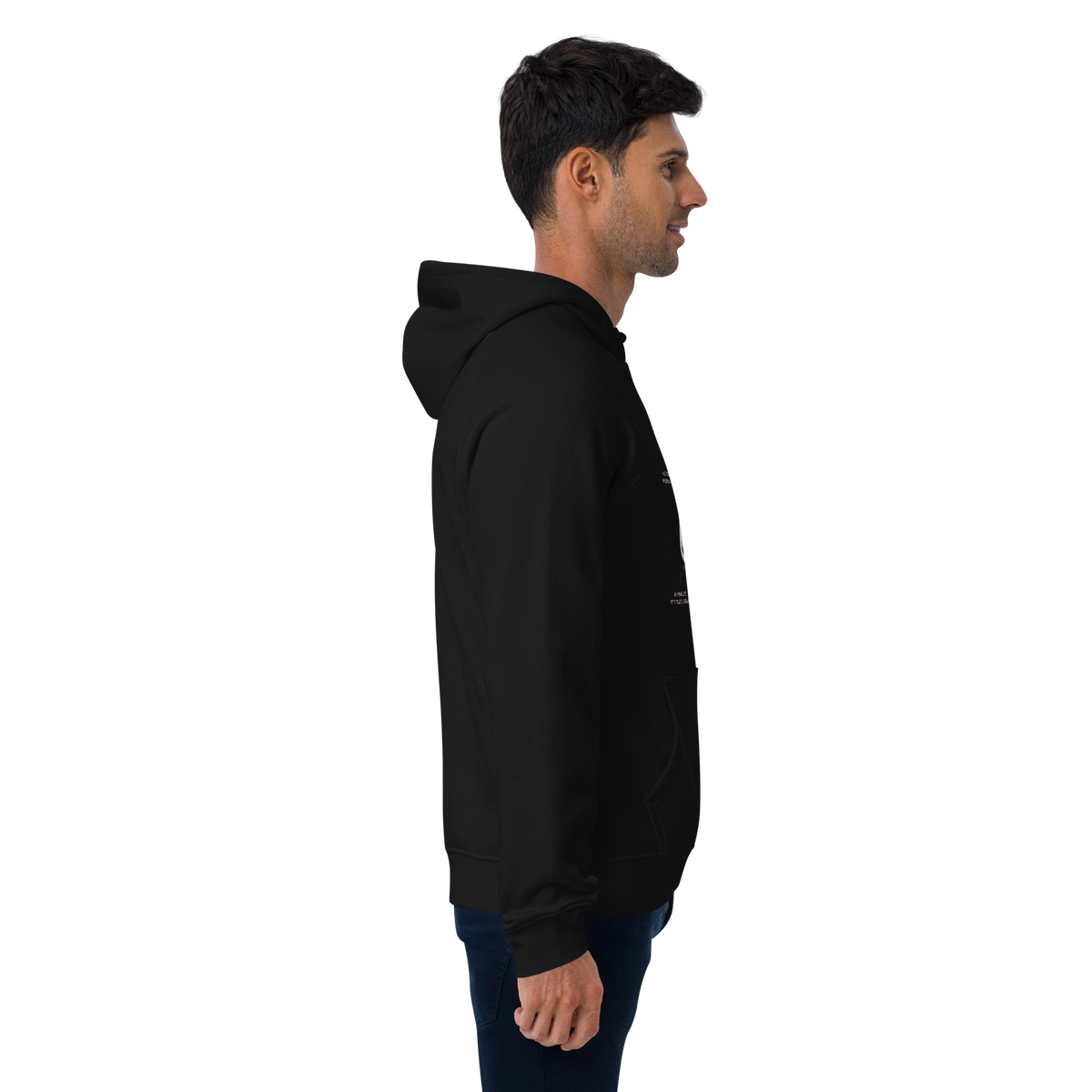 "ANATOMY OF A SPHYNX" UNISEX ECO HOODIE by ReNewedPet