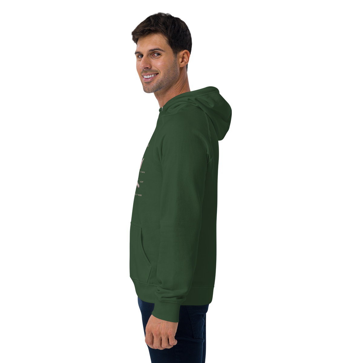 "ANATOMY OF A SPHYNX" UNISEX ECO HOODIE by ReNewedPet