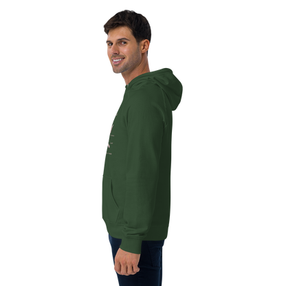"ANATOMY OF A SPHYNX" UNISEX ECO HOODIE by ReNewedPet
